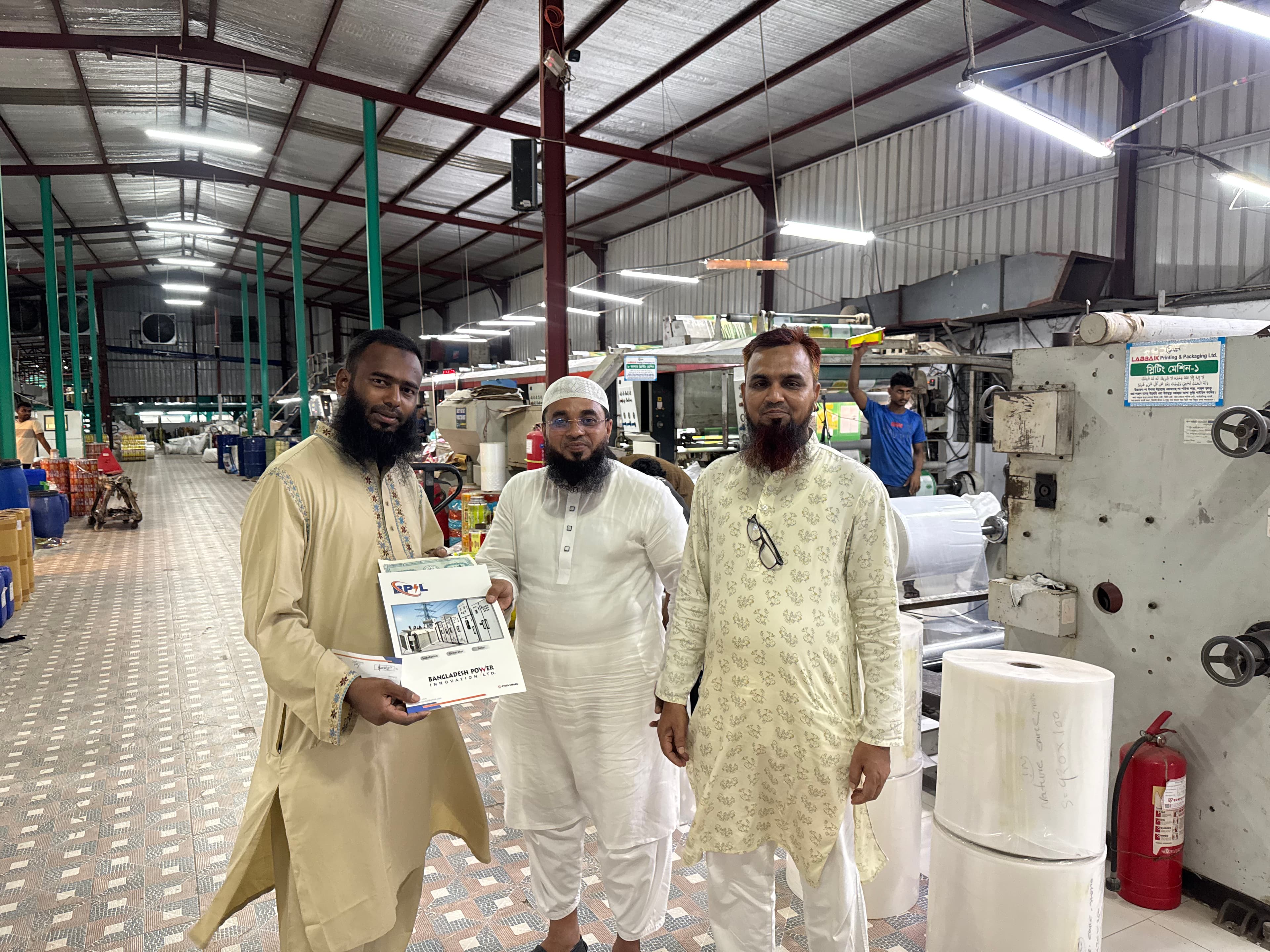 BPIL engineers servicing switchgear