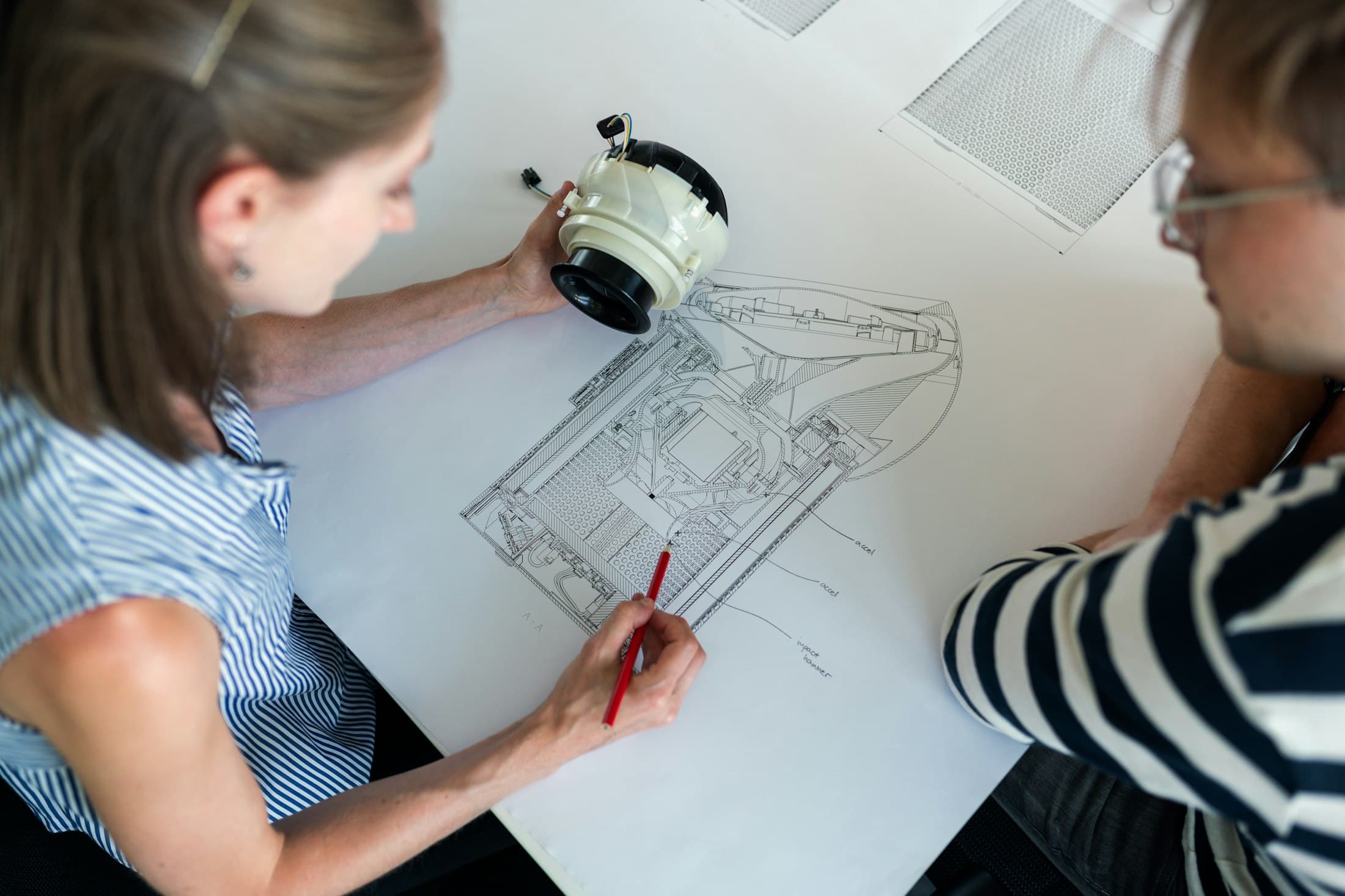 Engineer at industrial power infrastructure
